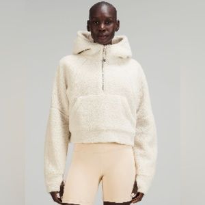 Lululemon Scuba Oversized Half-Zip Fleece Hoodie